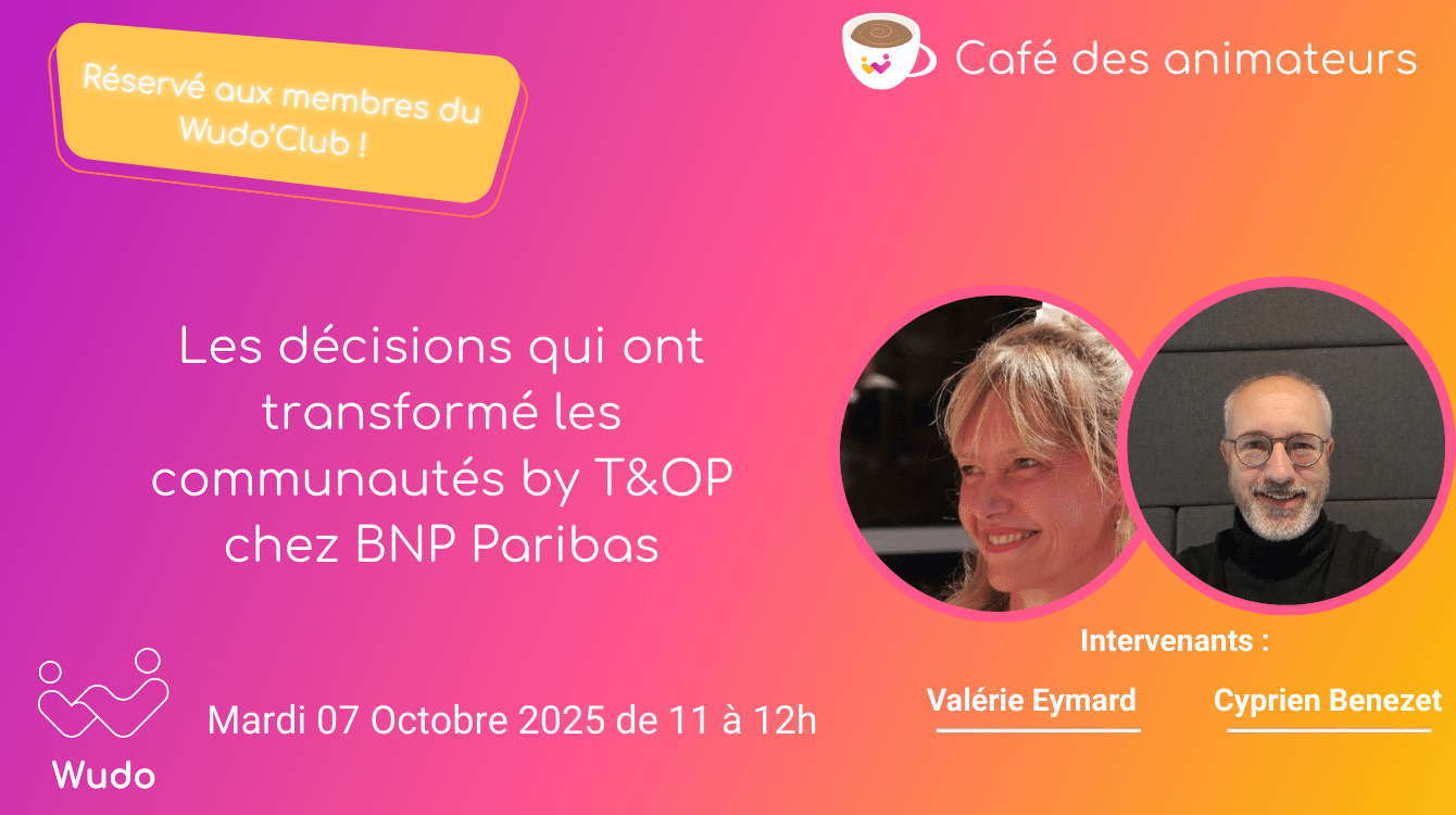 Café des animateurs mesurer l'expérience utilisateur